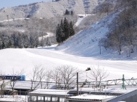 湯沢中里スキー場方面